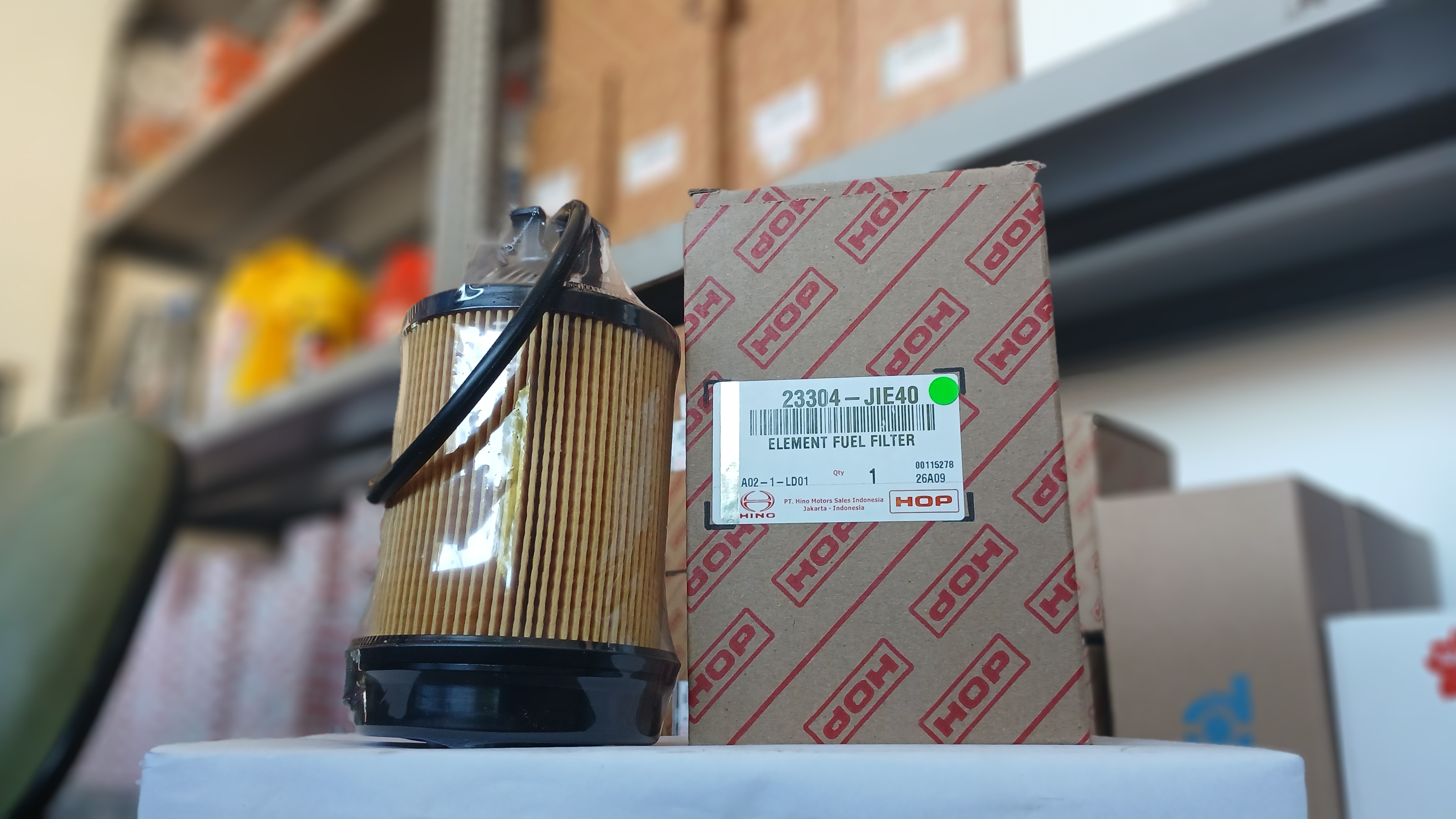 Filter solar bawah Dutro Euro 4 JIE40